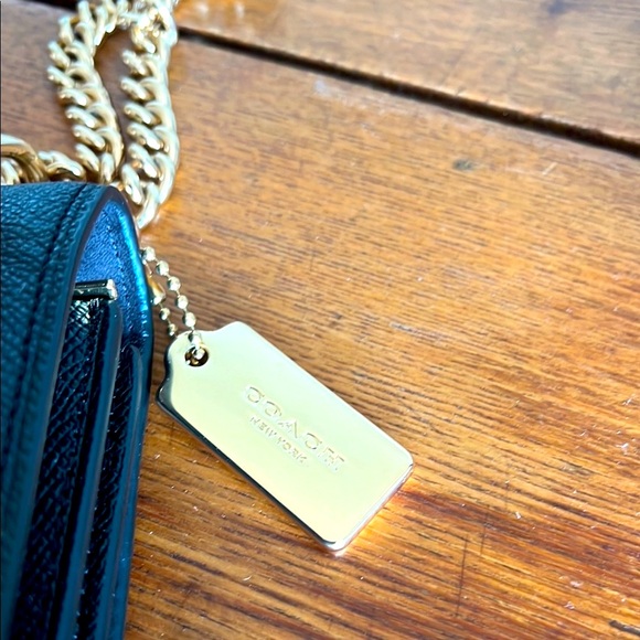 Coach 🌟HP🌟Klare Crossbody Signature Black/ Brown Canvas - Picture 10 of 13